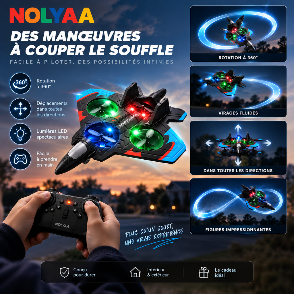 Avion FlashJet Looping 360°