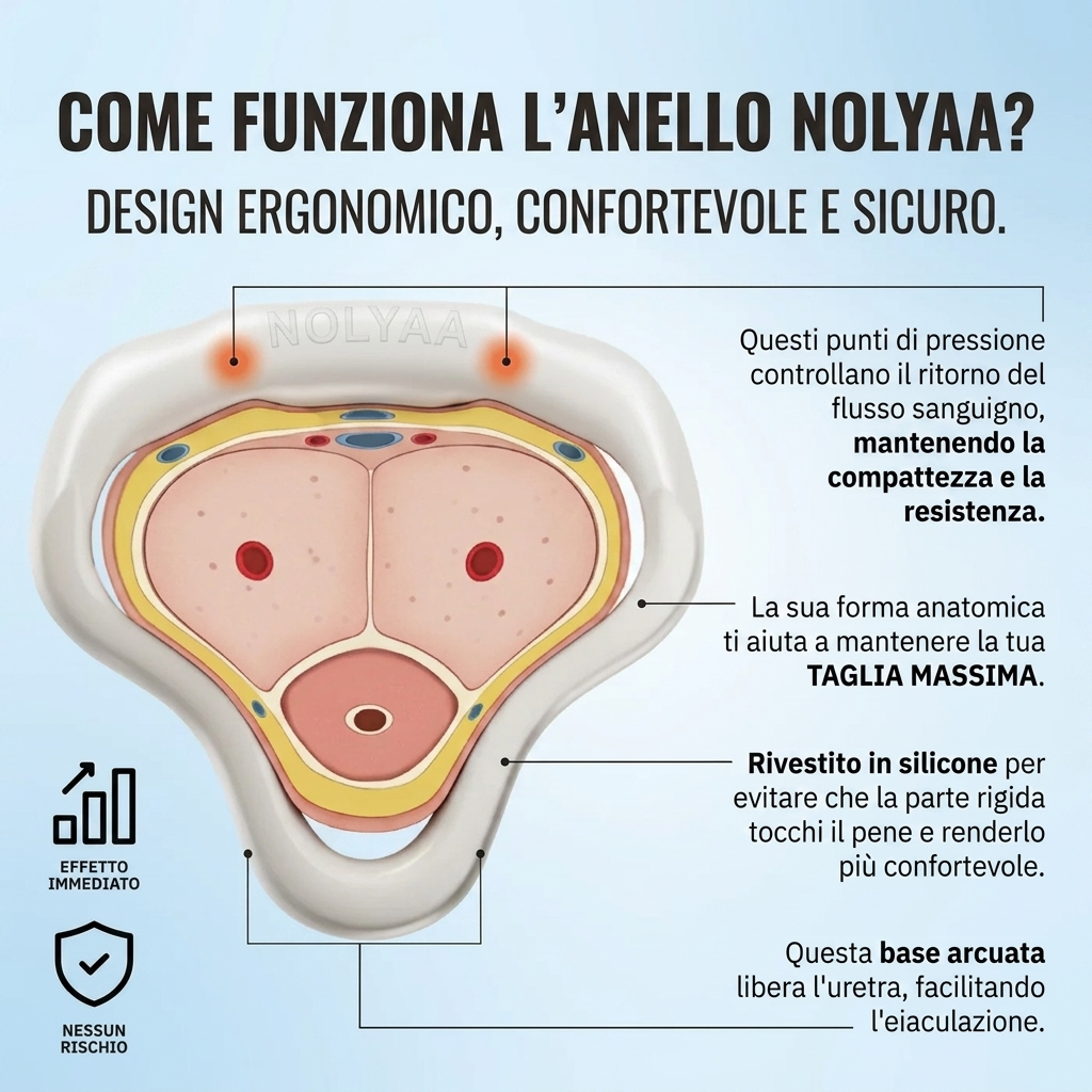 Nolyaa Ring™ | Più fermezza dal primo momento, in totale discrezione