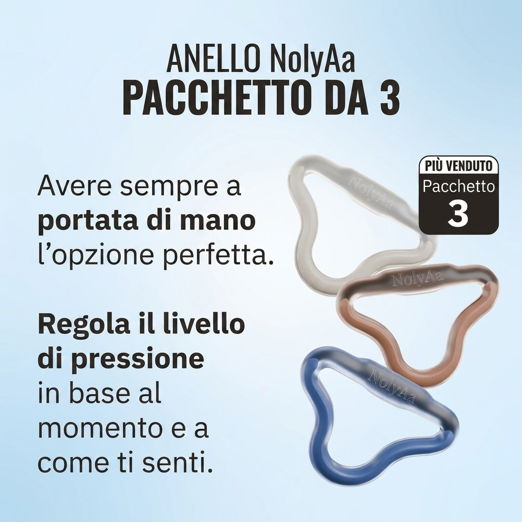 Nolyaa Ring™ | Più fermezza dal primo momento, in totale discrezione